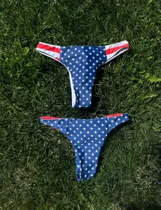 American Flag Bikini Bottom