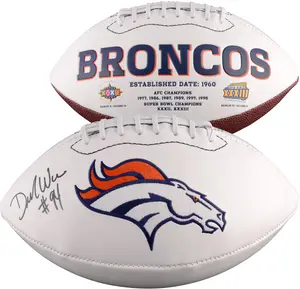 Demarcus Ware Denver Broncos Autographed White Panel Football - Fanatics Authentic Certified