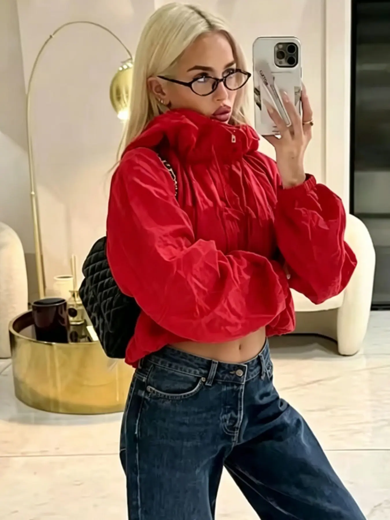 Women Red Hooded Long Sleeve Spring New Jacket Women Sports High Street Jackets Coats Outerwear Casual Female Simple Bow Lace-up Zipper Jackets Clothes