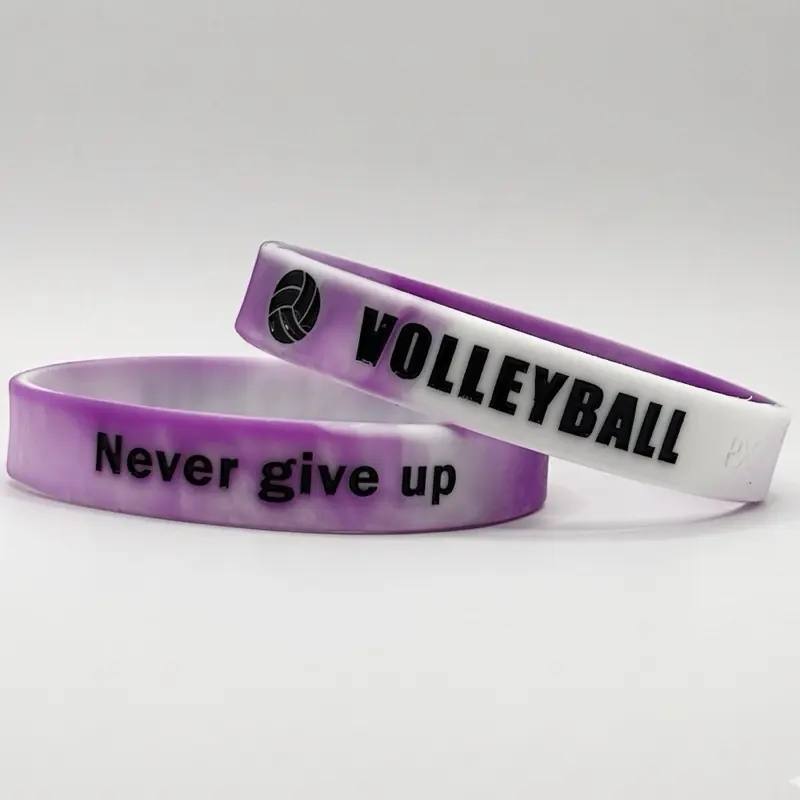 White and purple tie dye