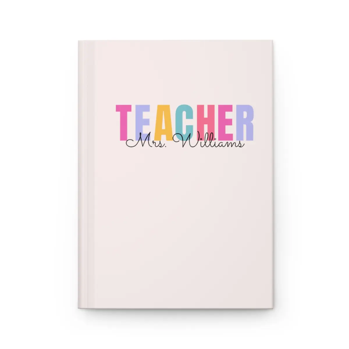Hardcover Matte Journal for Teachers, Professional Notebook for Educators, Teacher Planner, Classroom Organizer, Teaching Gift