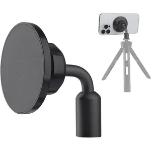 Phone Tripod Mount Adapter for Magsafe with 1/4"-20 Hole [Metal Foot], Compatible with  16 15 14 13 12  Phones