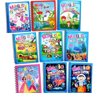3 Pack Water Coloring Toys Sets, Water Doodle Drawing Toys, Reusable Water Painting Board For Toddlers, Educational Learning Kits Gifts Easter Basket Stuffers Easter Fidget Toys Easter Gifts For Kids