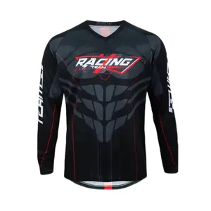 Team Motocross Jersey mtb enduro shirt downhill jersey quick dry sportswear  racing jersey