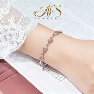 Sunstone Bracelet Silver Overlay Adjustable Bracelet For Women Bezel Cut Stone Bracelets Link Bracelet Handmade Jewelry Gift