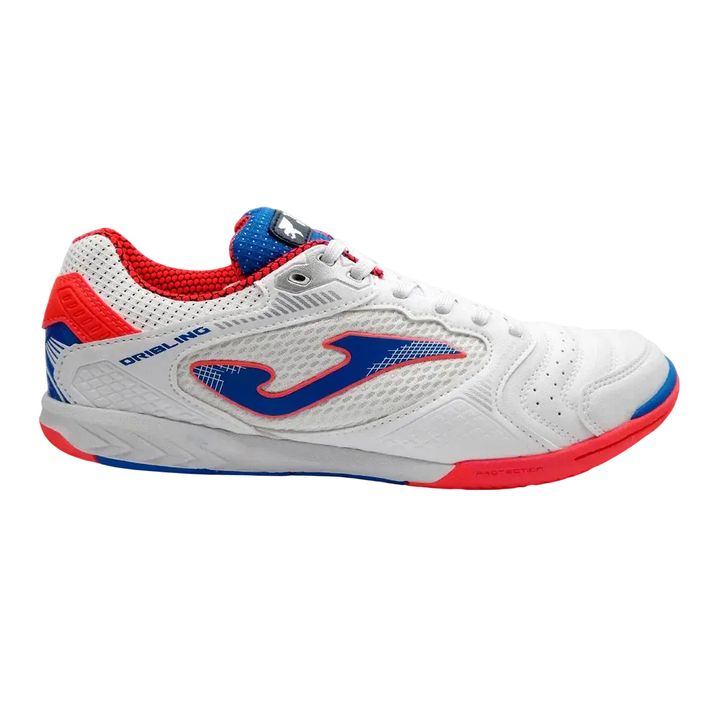 Joma Dribling Indoor Soccer Shoes Ultimate Indoor Footwear for Agility Football Cleats White