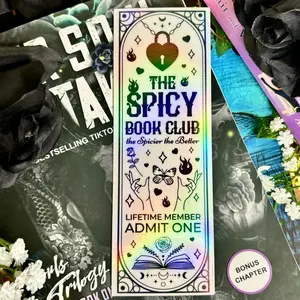 Spicy Book Club Laminated Bookmark - Perfect for Book Lovers