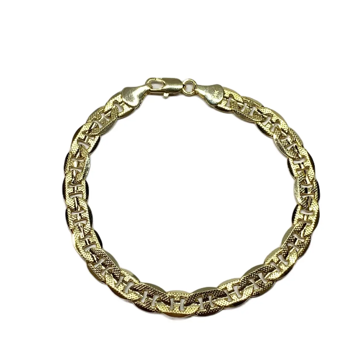 YELLOW gold Bracelet 14K Gold Filled bracelet, Pulsera  Brazilian Gold Filled Jewelry