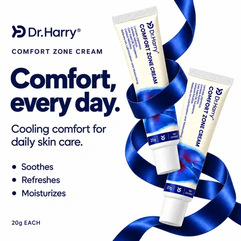 DR.HARRY 03 Intimate Comfort Cream - Enhanced with Borneol, Thymol & Aloe Vera for Daily Comfort #Summervibes Daily Hydrating Moisturizer
