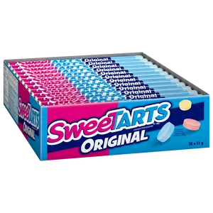 SweeTARTS Original Candy Rolls 36 ct. - Sweet and Tart Candy with Fruity Flavors - 36 Count Pack Bonbon Snack Natural Lemon