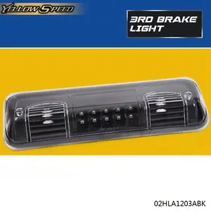 Third LED Brake Light Black Housing Fit For 2004-2008 Ford F150 Pickup Truck