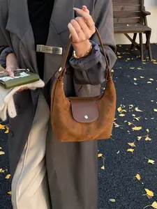 Women's Leopard Print Casual Shoulder Bag, Large Capacity Crossbody Commuter Bag, All-Season Fashion Accessory, Hobo Crossbody Bags