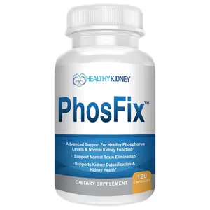 PhosFix - Renal Phosphorus Supplement Binder with Chitosan for Supporting Normal Phosphorus Levels and Kidney Health
