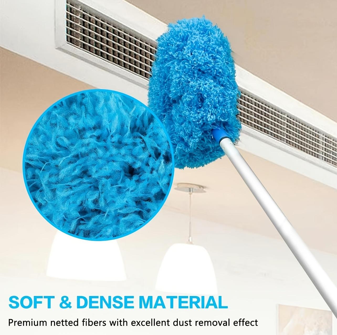 Multifunctional Microfiber Cleaning Set Retractable, Dustproof, Reusable, Machine Washable Cleaning Brush, Easy to Clean Car Wash Brush, Suitable for Home, Kitchen, Living Room, Bedroom, Outdoor, Glass, Floor Cleaning, No Batteries Required