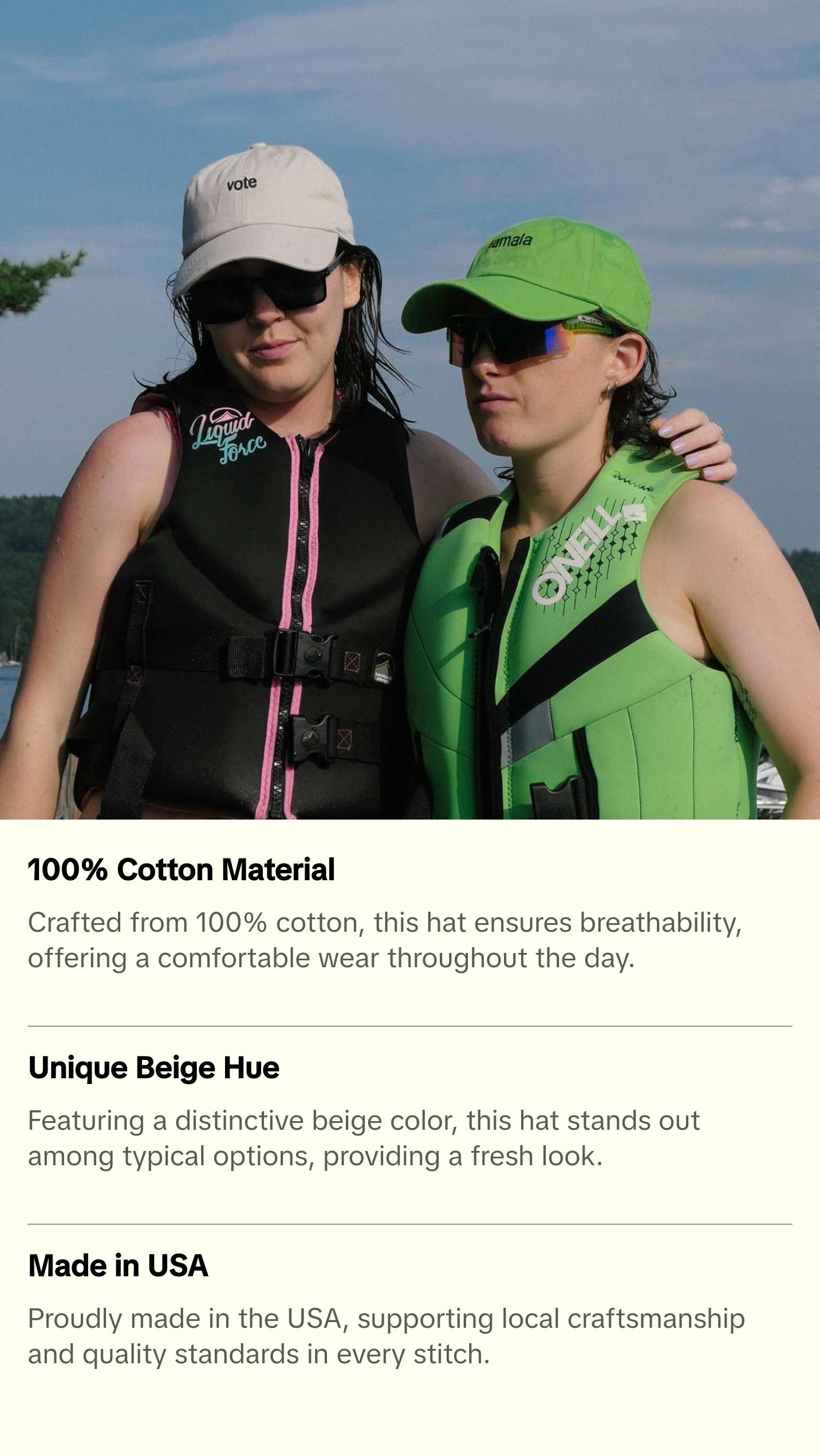 kamala IS brat cap and it's the same but it's beige so it's not