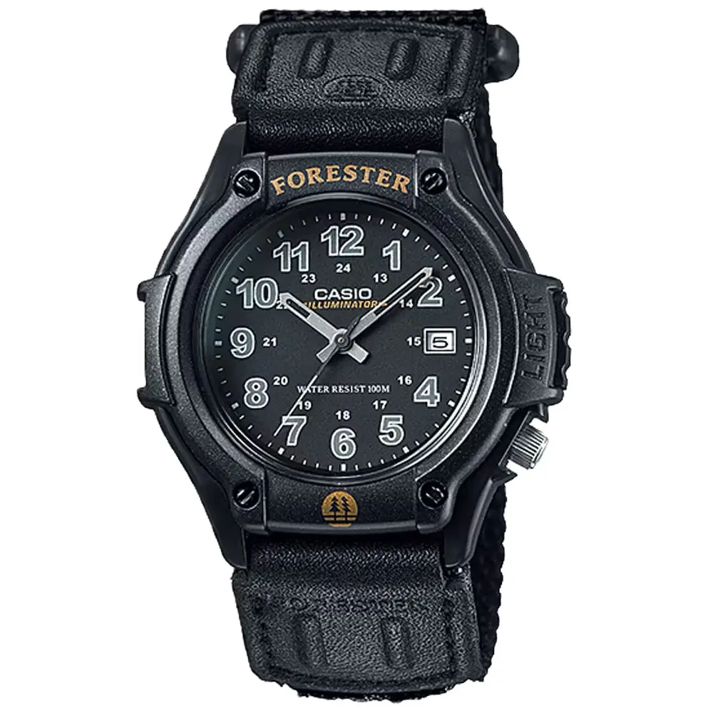 Casio Men's Field Watch with Black Nylon Band - FT-500WC-1BV