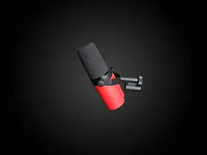Myc Cover Red Bold Series Mic Cover for Shure SM7B