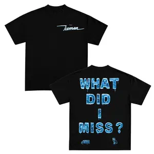 What Did I Miss Iceman Graphic Tee, OVO Owl Hip Hop Rap Fan Shirt, Icy Blue Double Side Print T-Shirt, Drake Single Music Lover Gift, Unisex Black Oversized Streetwear Tee, Toronto 6God Rap Culture Merch, Cool Fan Shirt, Gift for Him Her 2026