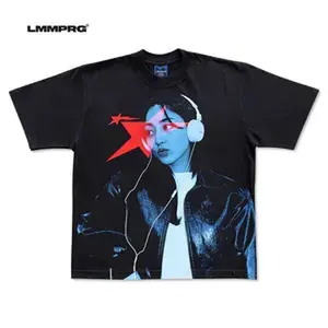 Jihyo Kpop Tees, Kpop Fan Apparel, Retro Graphic Tee Unisex Print Tshirt Menswear Top Womenswear Streetwear