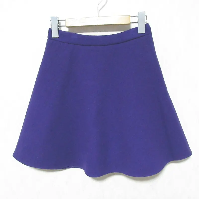 スカート MIU MIU Mini Flare Skirt Miu Miu 2010s Flared Faille Mini Skirt