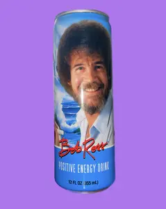 Bob Ross Positive Energy Drink 12 FL OZ