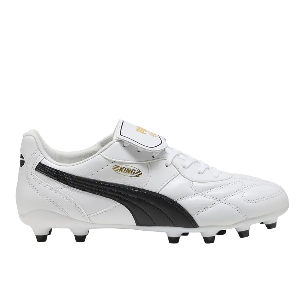 PUMA Mens King Firm GroundArtificial Ground Soccer Cleats  - White