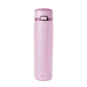 Simple Modern 24oz Mesa Loop Water Bottle with Straw - Cup Holder Friendly Insulated Stainless Steel Bottles for Travel, Sports and School