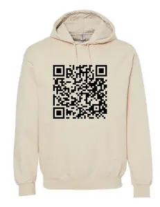Jesus Loves You QR Code - Hoodie