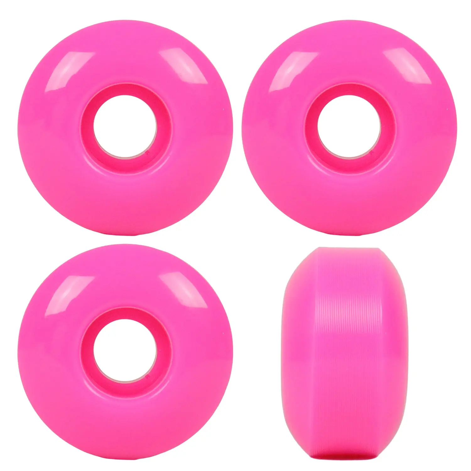 Skateboard Wheels 53mm x 31mm High Rebound 99A Pink