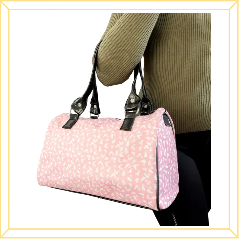 Swan Princess Vintage Top-handle Purse