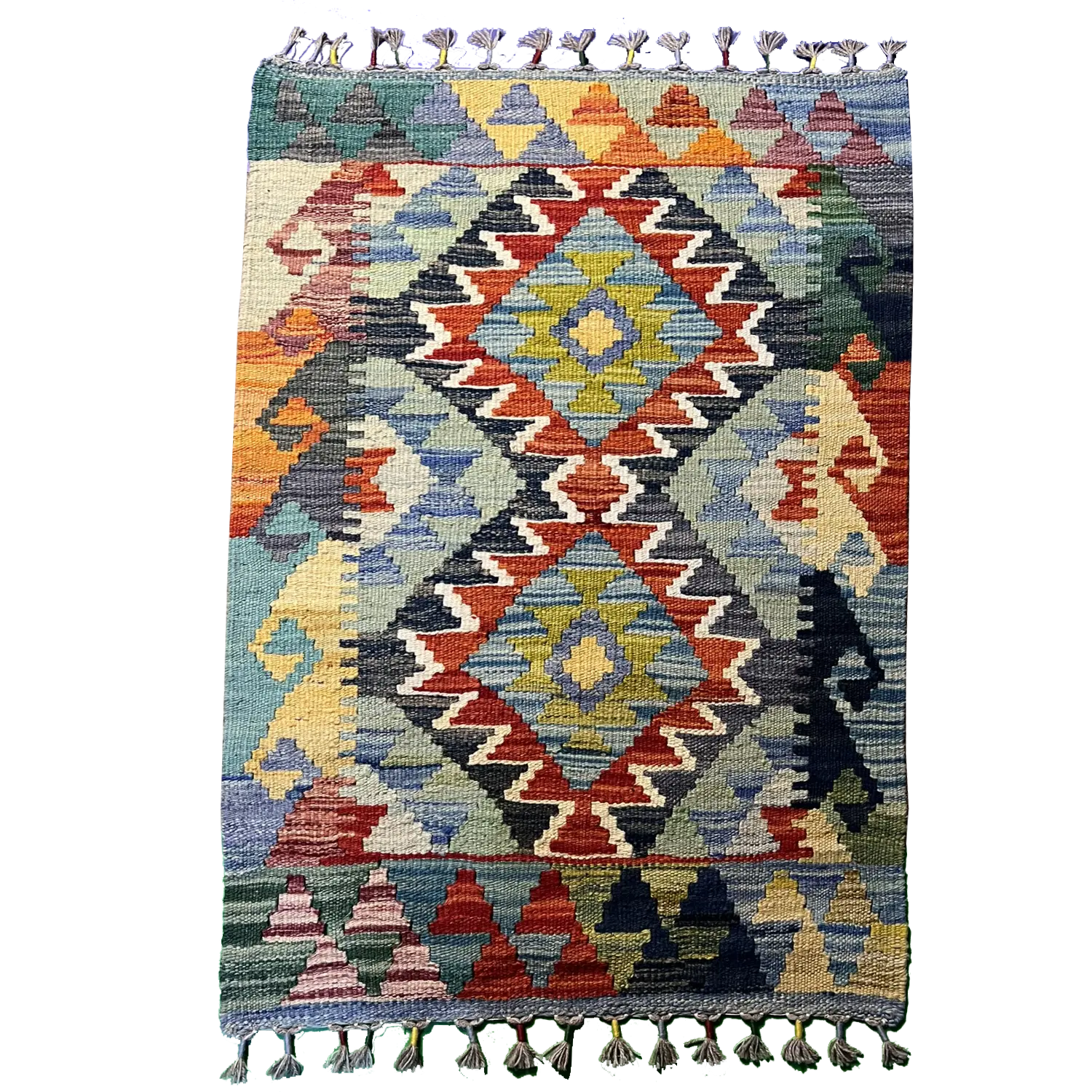 Kilim Tribal Handwoven Rug 2’1’’ X 2’5’’