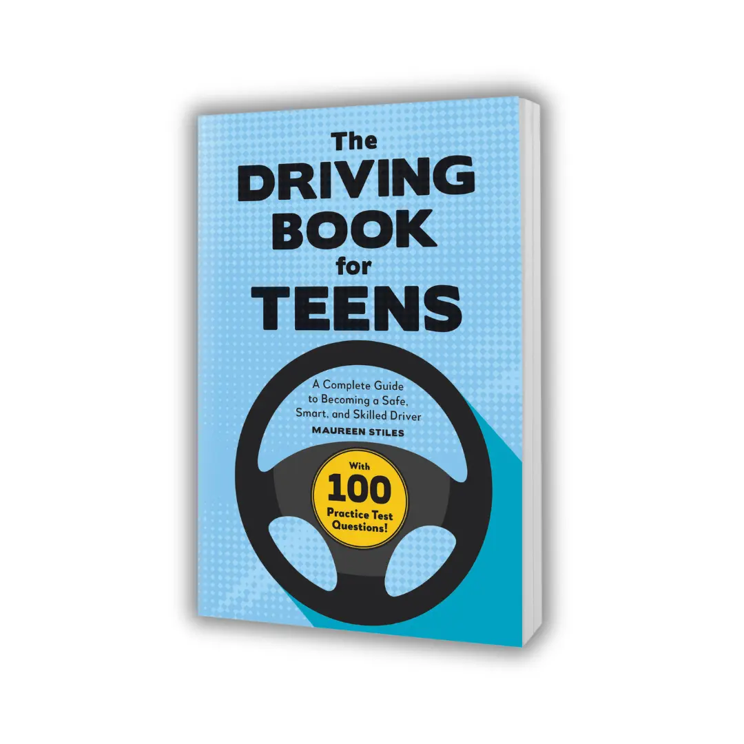 The Driving Book for Teens – Gift for Teen Drivers | Beginner Driver Guide to Safe Driving, DMV Permit & License Test Prep | Great Christmas Gift, Graduation Gift & First Car Gift for Boys & Girls