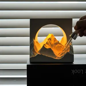 Golden Mountain Aromatherapy Night Light No Assembly Required Easy Home Decor Lazy Girl Hacks Ready to Use