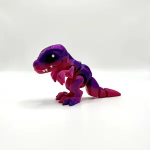 T-Rex 3D Print Articulating Figurine - Classic Design with Unique Movement and Realistic Features