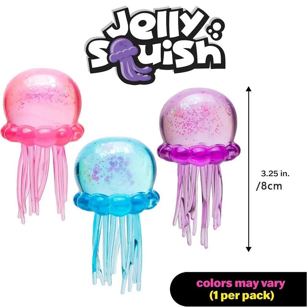 Squeezable Jellyfish Sensory Toy 2026 – Adorable Stress Relief Toy (Not Edible)