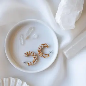 NAT & NOOR Ray Hoops in Dandelion Earrings