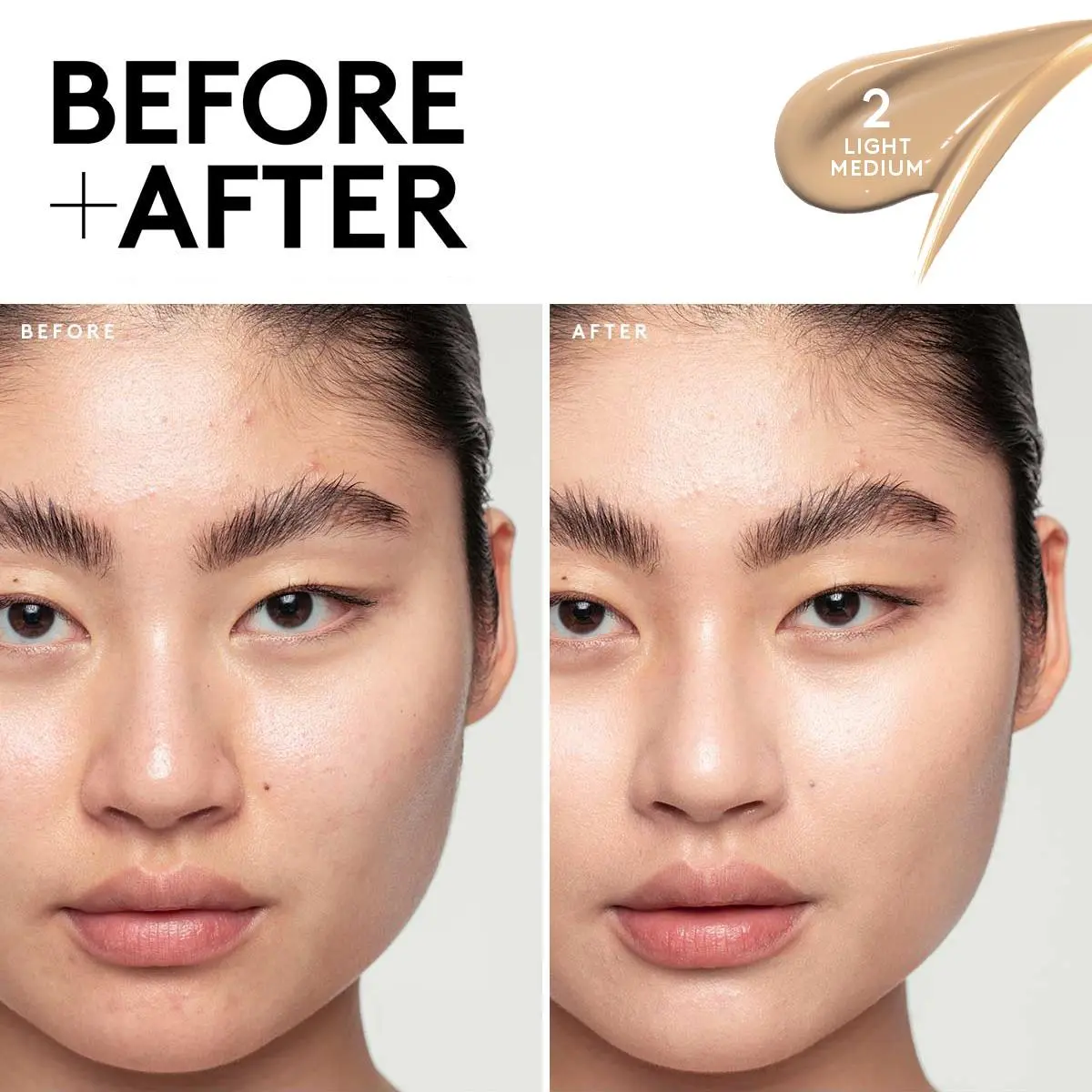 Hydra Vizor Huez Shade 2 + Invisimatte Powder