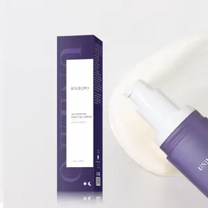 UNILIPO REJUVENATING NIGHT GEL CREAM PROTECTION NIGHT CREAM Face Moisturizer Facial care  Made in USA  Lifting & Recovery mother's gift Serum Skin Repair Skincare Repairing Comfort