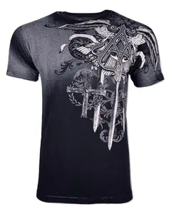 Archaic By Affliction Men's T-Shirt DAVENTRY Crewneck T-Shirt Cotton Menswear
