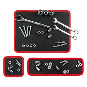 Double-Sided Magnetic Tool Mat, Scratch-Resistant Magnetic Storage Pad, Ideal for Home Workshop Car Repair Tools Parts, Tool Organizer, Tool Holder, Magnetic Wrench Organizer, Garage Tool Organizer