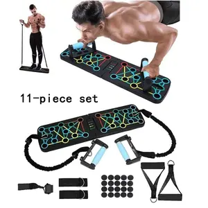 1set Fitness Set Push-Up Board, Unisex Home Multifunctional Abdominal Trainer, Foldable Training Board for Core and Chest Exercises