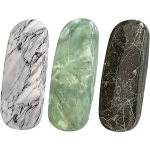 3 count Glasses Case, Eyeglasses Case Hard Shell, Sunglasses Case Reading Hard Glasses Cases for Women Men