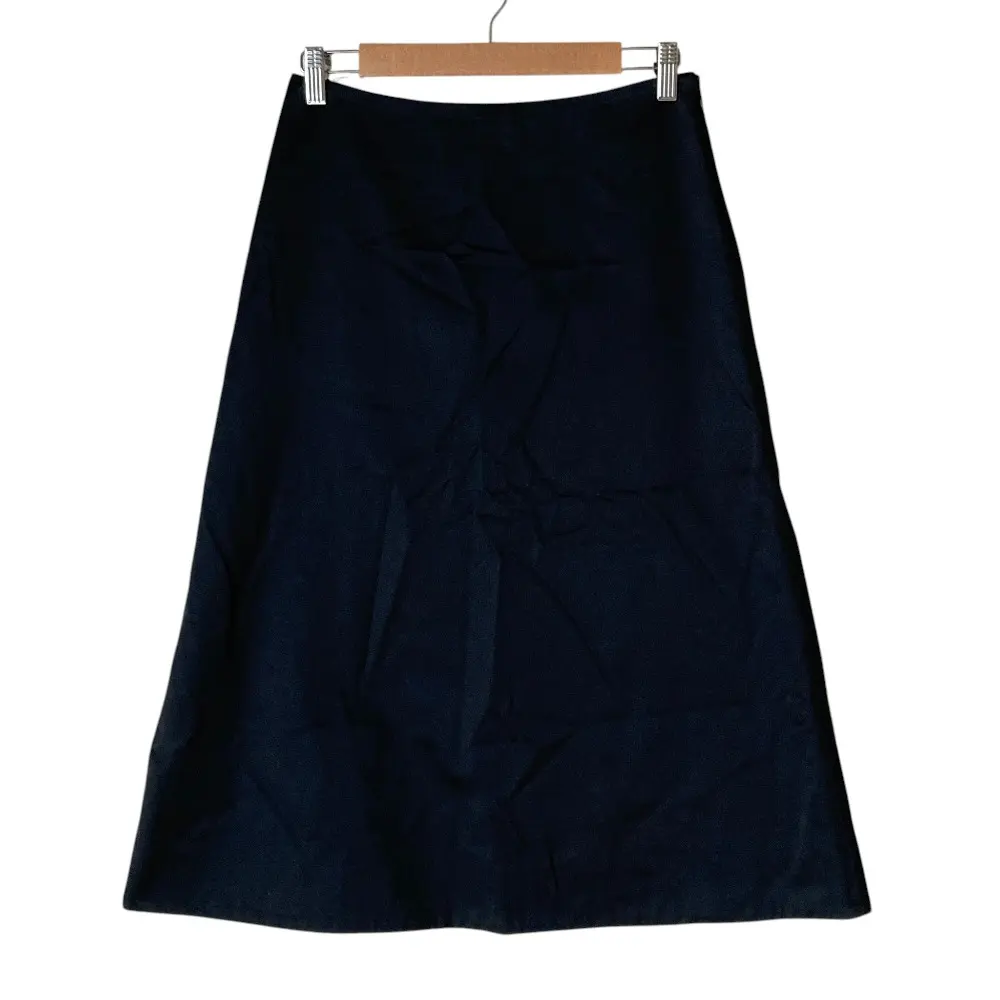Pre-owned MARNI Cotton Small Leather Goods Semi Flared Skirt