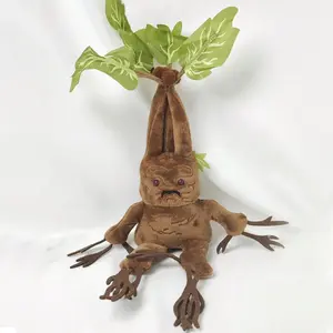 Mandrake Plush Toy Stuffed Animal, Soft Stuffed Doll, Magic Plant Plushie Hot Anime Figure Mandrake Plushie, Perfect Gifts for Kids Boys Girls, Birthday & Holiday Gifts, Gift for Her, Girl's Gift