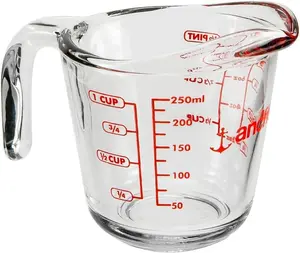 Anchor Hocking Glass 8 oz Measuring Cup Anchor Hocking Glass 8 oz Measuring Cup