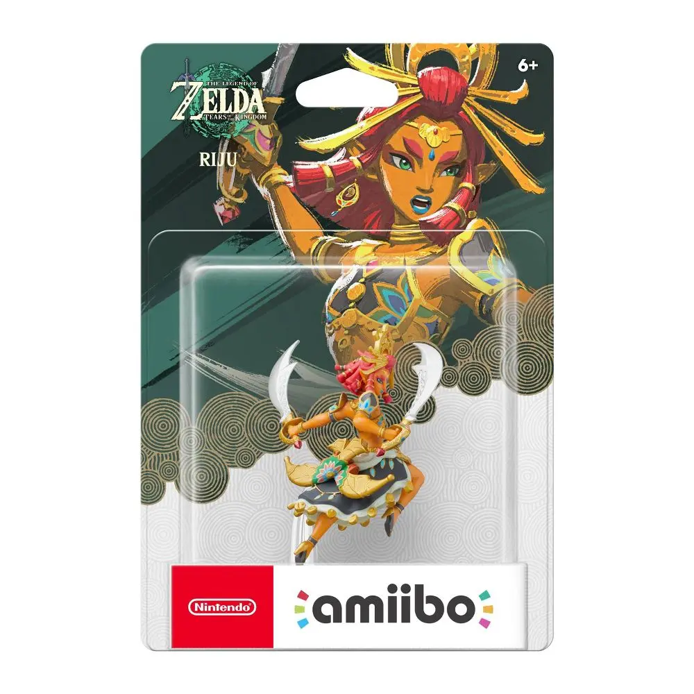 Nintendo Switch amiibo Riju Interactive Gaming Figure The Legend of Zelda