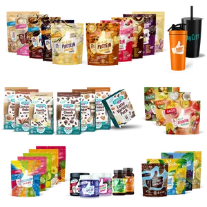 FlavCity Mega Bundle - FlavCity Smoothie TIKTOK Exclusive Variety Pack with Chocolate Lemon Strawberry Flavors & Plant-Based Protein Options