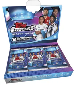 2025/26 Topps UEFA Club Competitions Finest Soccer Hobby Box