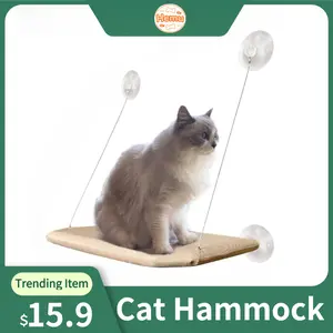【Already have 10K favorites】Cat Window Perch，Easy to Assemble For Large Cats & Multi-Cat Homes，Cat Window Hammock – Mess-Free Waterproof Cats Window，Indoor Cat Seat,Suction Cup Pet Hanging Bed，Comfortable Sunbathing Lounger for Indoor Cats tiktokshopsprin