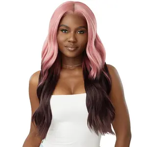 Outre Perfect Hairline Glueless 13x6 HD Lace Front Wig - JAANAY - Reverse Ombre